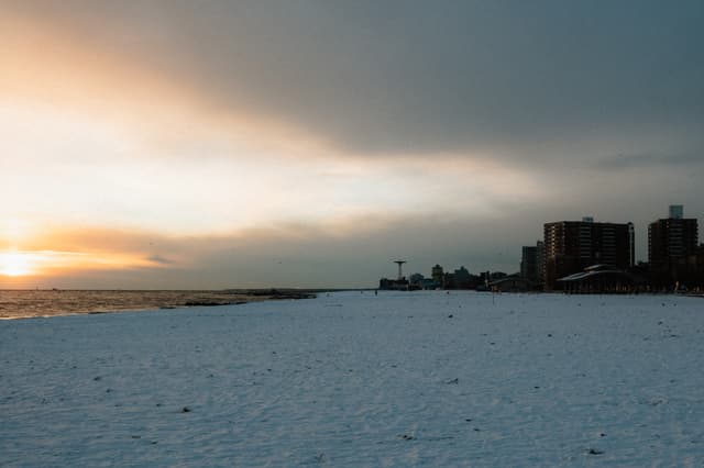 Brighton Beach - Winter